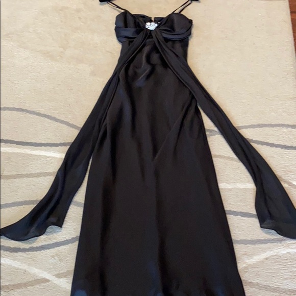 Black formal long dress - Picture 3 of 7